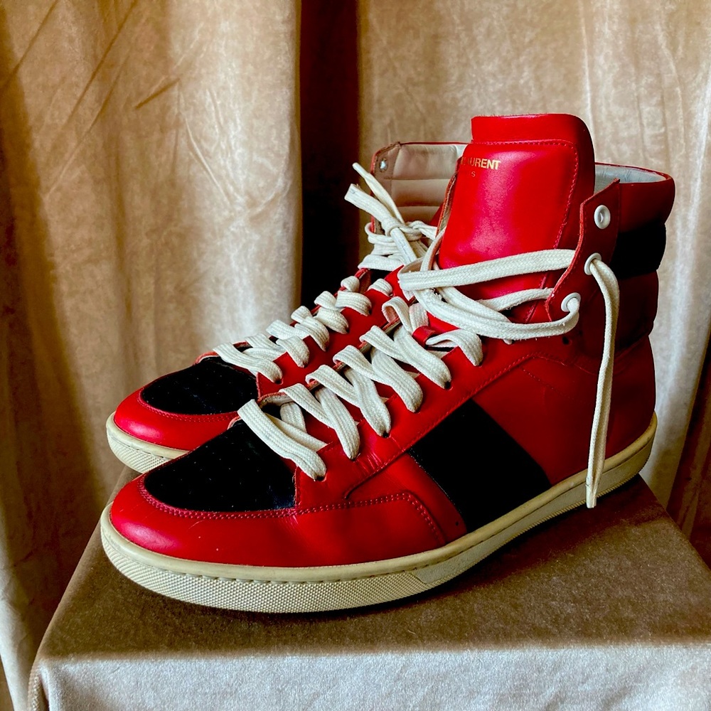 Yves saint Laurent mens High tops - Picture 2 of 4